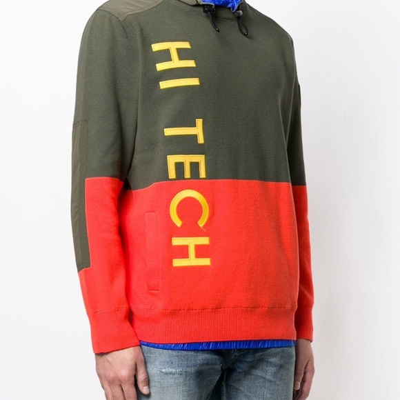 Polo Ralph Lauren Hi Tech Sweater Hoodie Pullover - Picture 4 of 5